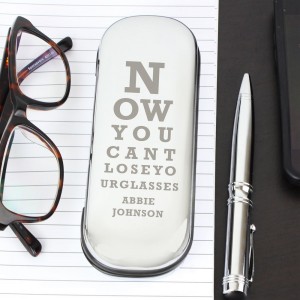 
                            Personalised Eye Exam Glasses Case