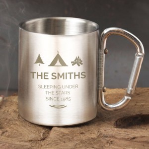 Personalised "Wilderness Wanderer" Stainless Steel Mug