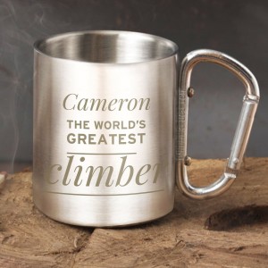 Personalised "Any Message" Stainless Steel Mug