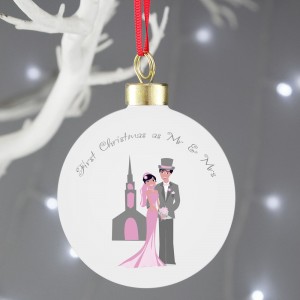 
                            Personalised Fabulous Couple Bauble