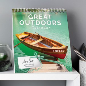 
                            Personalised Outdoors Desk Calendar