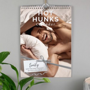 
                            Personalised A4 Hot Hunks Calendar
