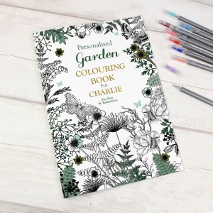 
                            Personalised Gardening Colouring Book