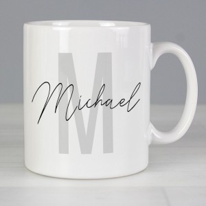 
                            Personalised Name & Initial Mug