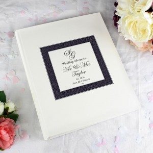 
                            Personalised Ornate Monogram Traditional Photo Album