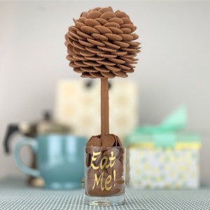 Personalised Chocolate Button Tree - 25cm