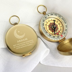 
                            Personalised Eid and Ramadan Keepsake Compass