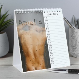 
                            Personalised Hot Chicks Desk Calendar