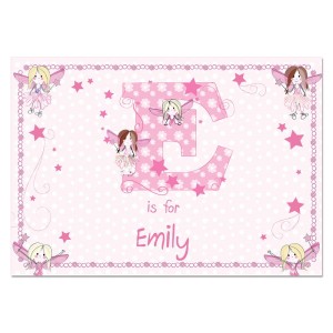 Personalised Fairy Placemat