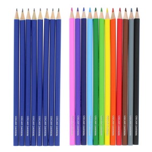 
                            Personalised Pack of 20 HB Pencils & Colouring Pencils