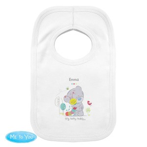 Personalised Tiny Tatty Teddy Cuddle Bug Bib