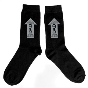 
                            Personalised Awesome Dad Men's Socks