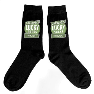 
                            Personalised "Lucky Socks" Mens Socks