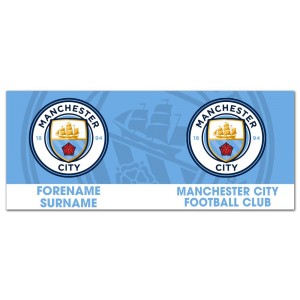Manchester City FC Bold Crest Mug
