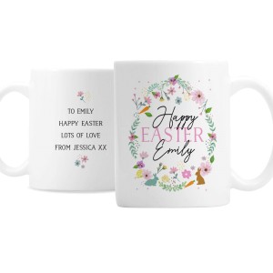 Personalised Easter Springtime Mug