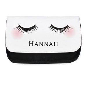 
                            Personalised Eyelashes Make Up Bag