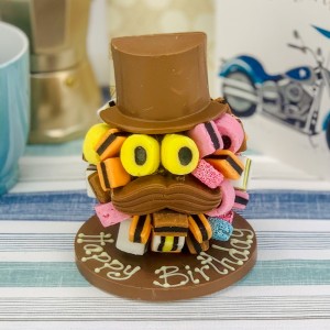 Personalised Allsorts Head with Moustache